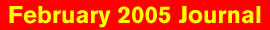 February 2005 Journal